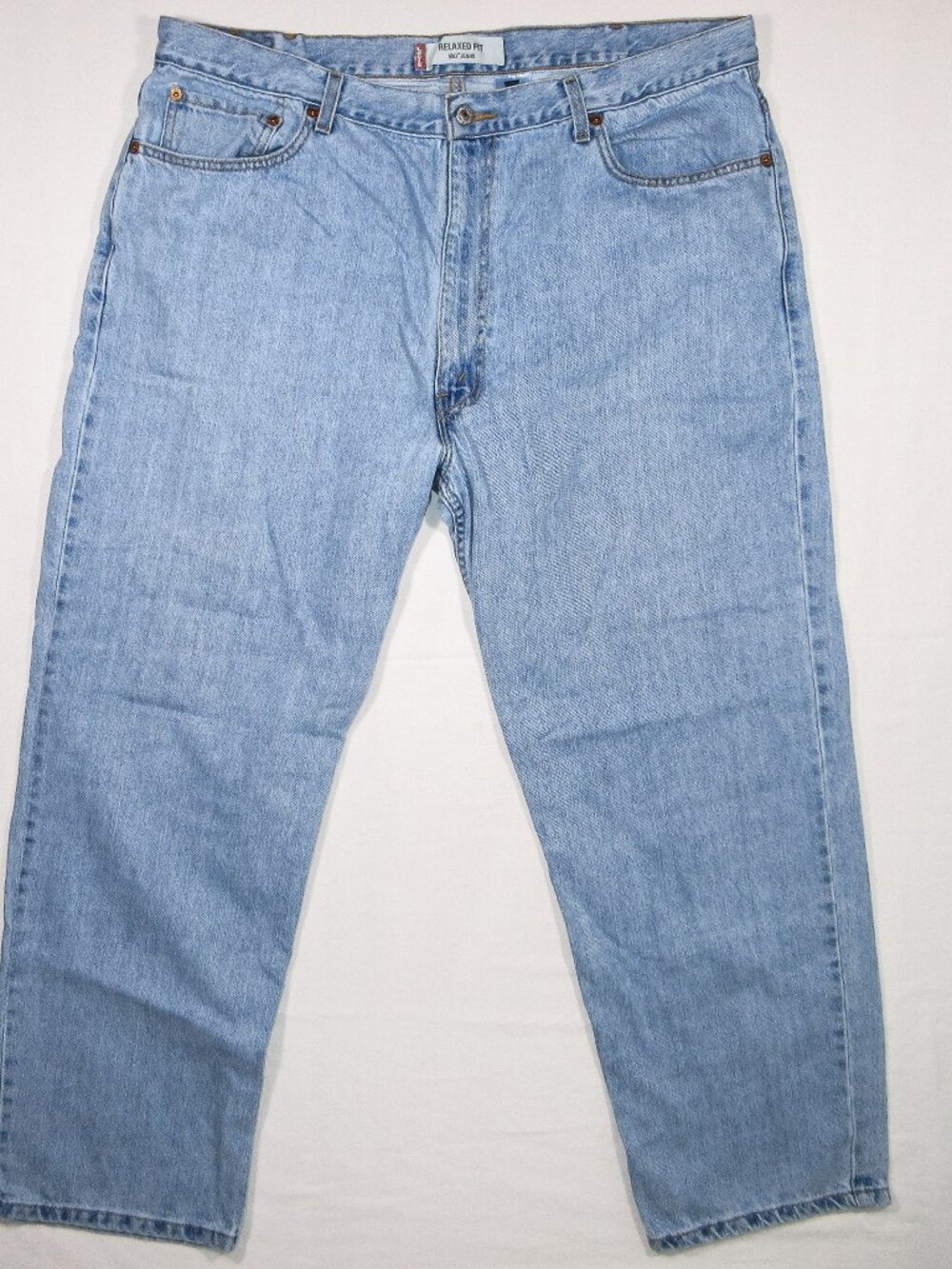 Levi's 550 Relaxed Fit Jeans Men's W42 L30 Light Wash Denim Classic Dad Jean